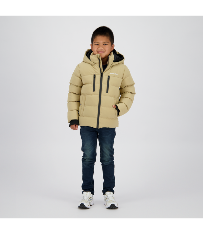 Vingino winter winterjas jongens - zand - Tigon - comfort