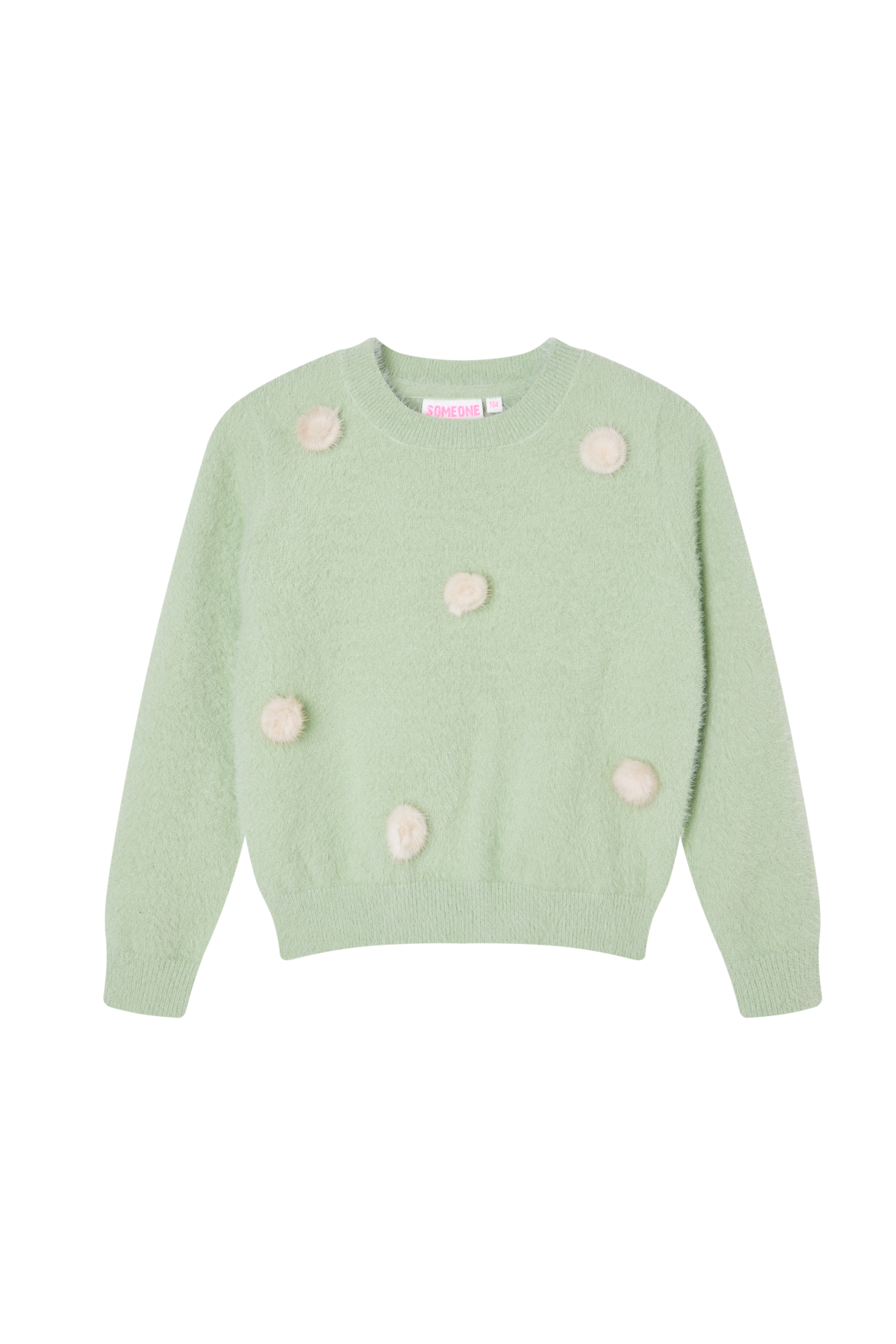 Someone winter sweater meisjes - mint groen - Nel afbeelding