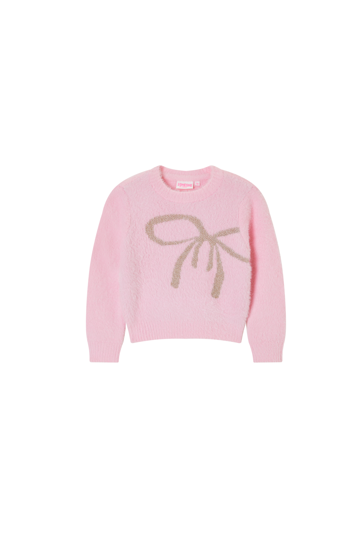 Someone winter sweater meisjes - licht roze - Lizanne afbeelding