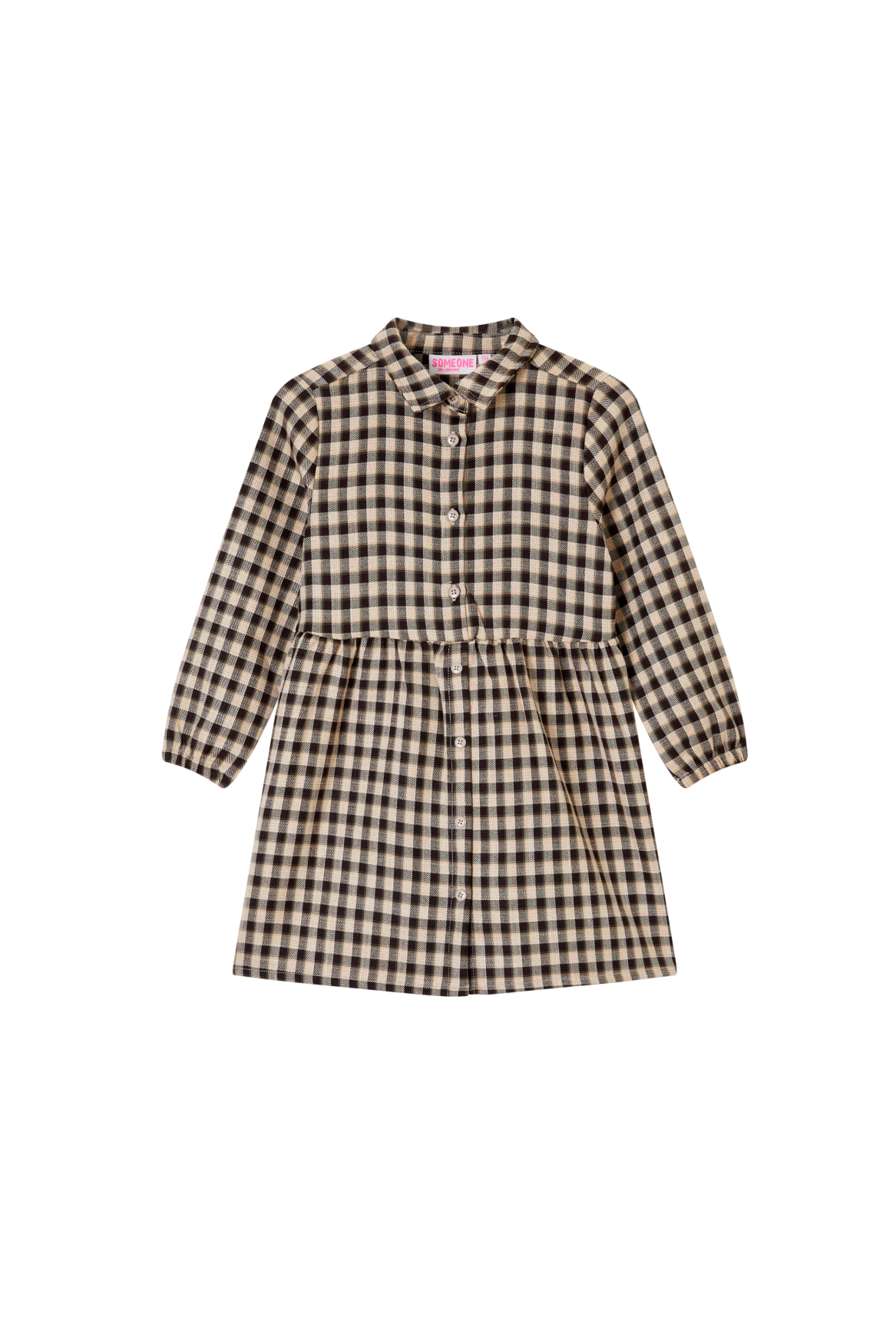 Someone winter jurk meisjes - zacht beige - Daphne afbeelding
