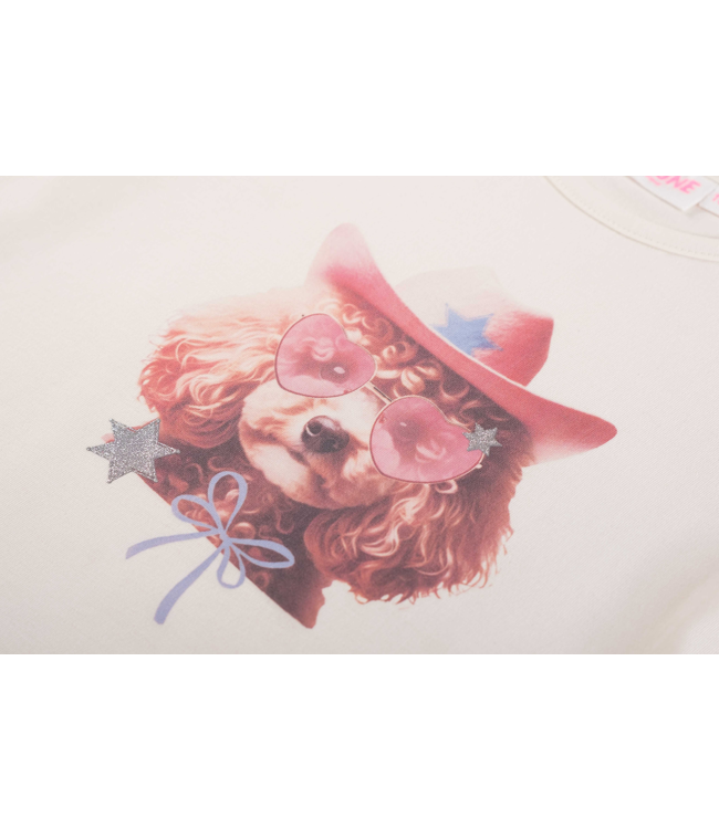 Someone winter t-shirt meisjes - donker beige - longsleeve - Daphne