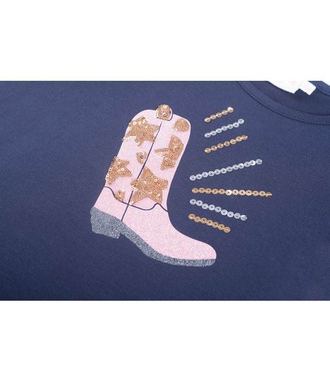 Someone winter t-shirt meisjes - navy blauw - longsleeve - Daphne