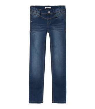 Name it winter jeans broek meisjes - blauw - skinny fit - Nitsus