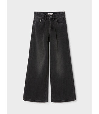 Name it winter jeans broek meisjes - zwart - baggy fit - NkfBella
