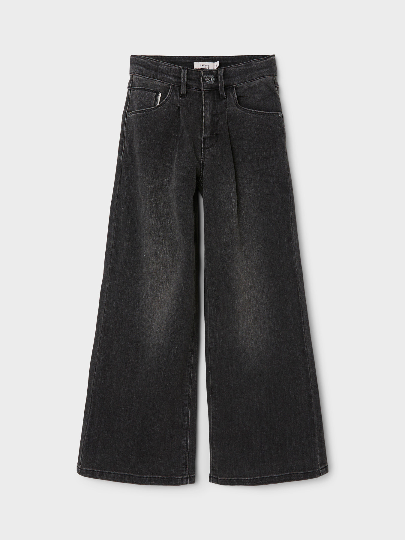 Name it winter jeans broek meisjes - zwart - baggy fit - NkfBella afbeelding