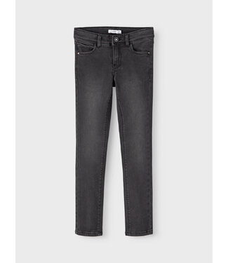 Name it winter jeans broek meisjes - zwart - skinny fit - NkfPolly