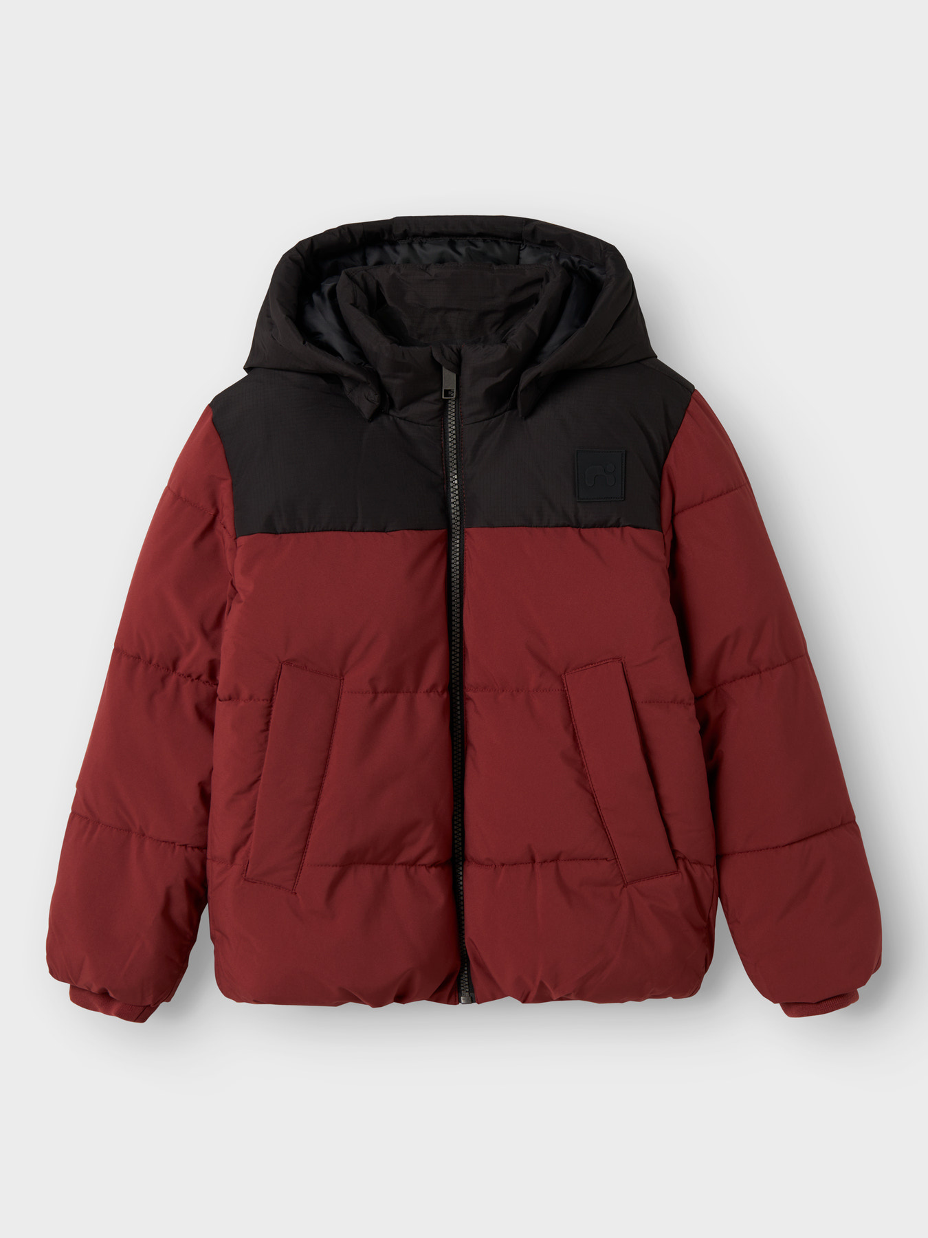 Name it winter winterjas jongens - rood - puffer - NkmMorning afbeelding