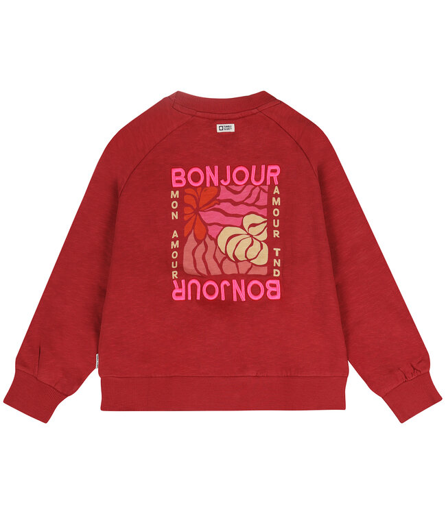 Tumble & Dry winter sweater meisjes - rood - J'Adore