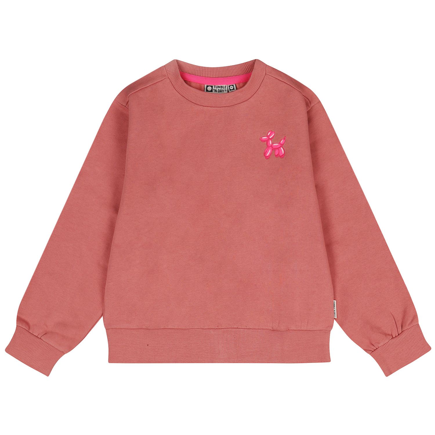 Tumble & Dry winter sweater meisjes - roze - Salute afbeelding