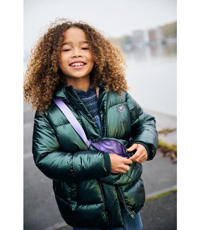 Tumble & Dry winter winterjas meisjes - donker groen - Rostock
