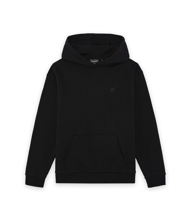 Lyle & Scott winter hoodie jongens - zwart