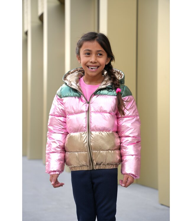 B.Nosy winter winterjas meisjes - roze - Jane