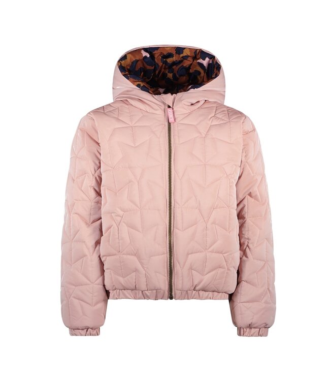 B.Nosy winter winterjas meisjes - roze - Jessie - omkeerbaar