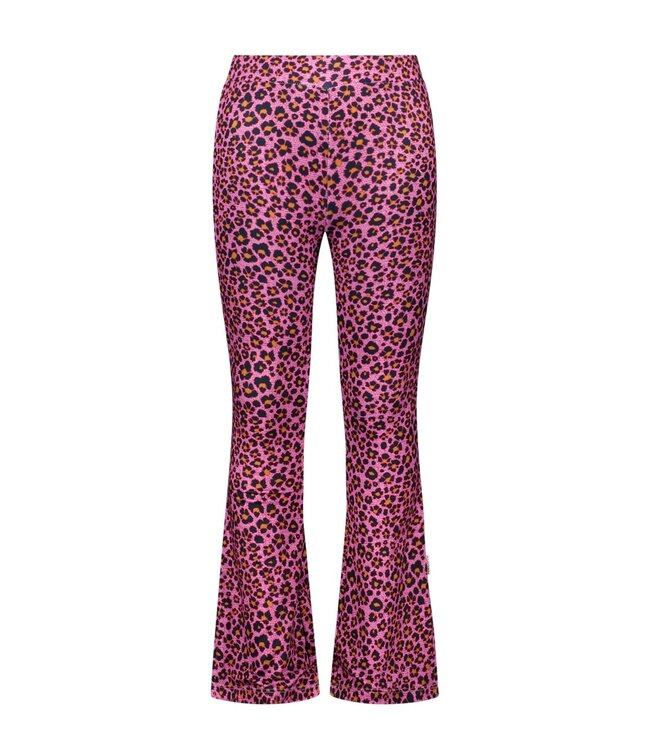 B.Nosy winter flare broek meisjes - roze/paars - Phoebe