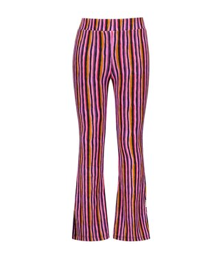 B.Nosy winter flare broek meisjes - multi - Pepper - print