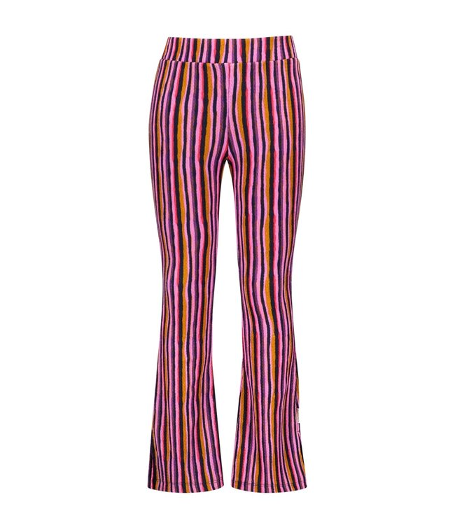 B.Nosy winter flare broek meisjes - multi - Pepper - print