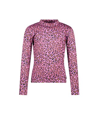 B.Nosy winter top meisjes - roze/paars - Toscha - print