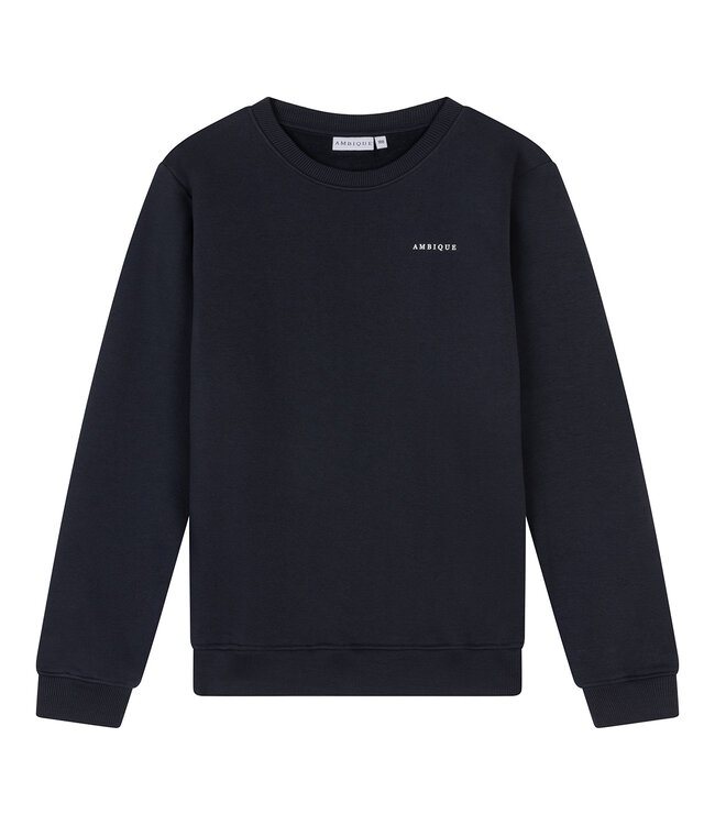 Ambique winter sweater jongens - Kris - navy blauw