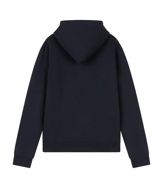 Ambique winter hoodie jongens - Nick - navy blauw