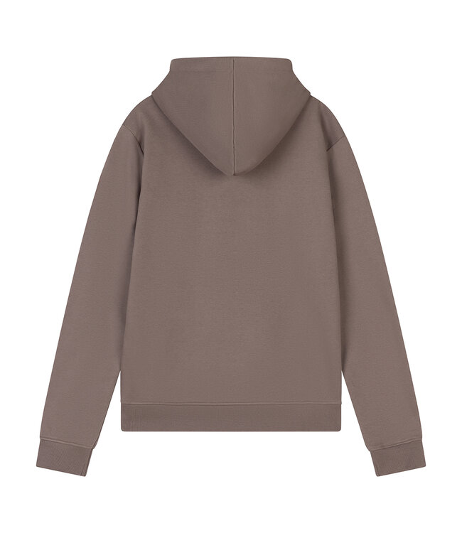 Ambique winter hoodie jongens - Nick - taupe