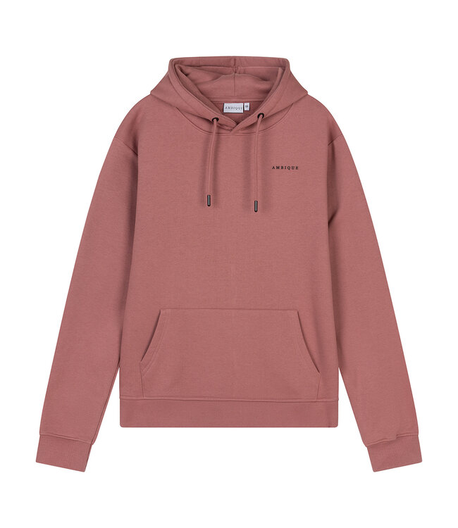Ambique winter hoodie jongens - Nick - maroon rood