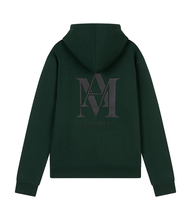 Ambique winter hoodie jongens - Mike - groen