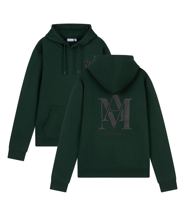 Ambique winter hoodie jongens - Mike - groen