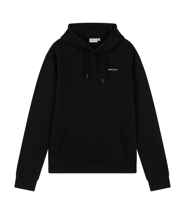 Ambique winter hoodie jongens - Nico - zwart