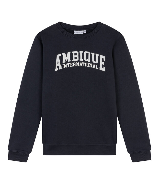Ambique winter sweater jongens - Ivan - navy blauw