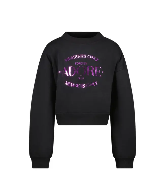 Cars winter sweater meisjes - Paula - zwart