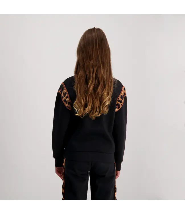 Cars winter sweater meisjes - Penne - zwart