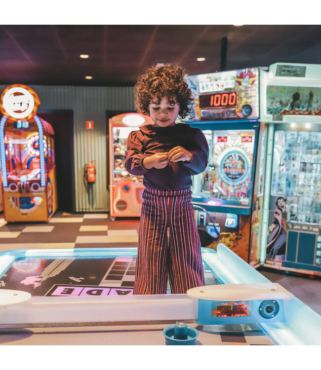 Your wishes winter broek meisjes - multi - wide leg fit, strepen