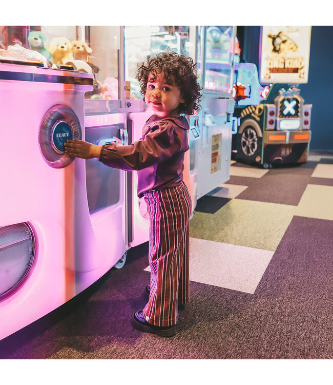 Your wishes winter broek meisjes - multi - wide leg fit, strepen