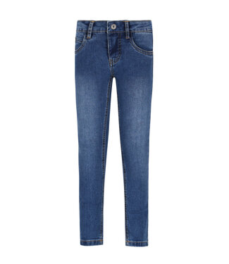 Tygo & Vito winter jeans broek jongens - medium blauw - skinny fit - stretch
