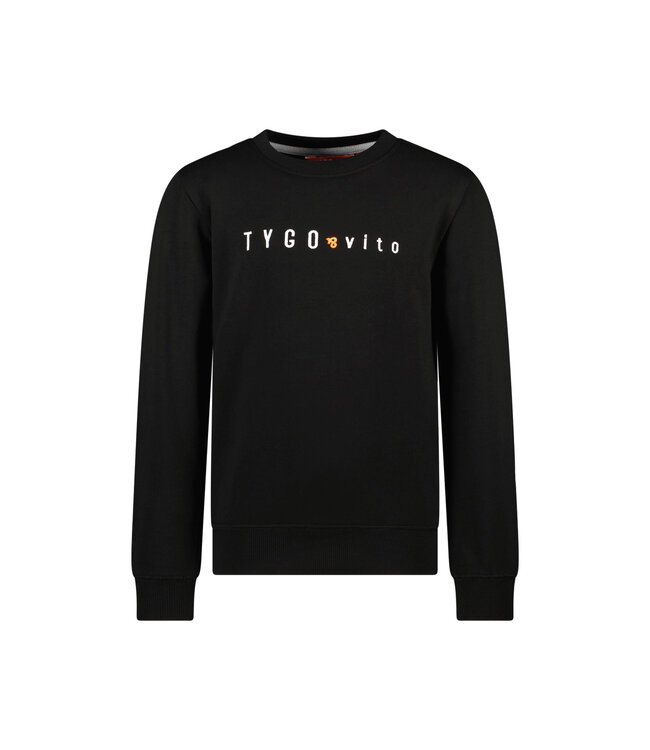 Tygo & Vito winter sweater jongens - zwart