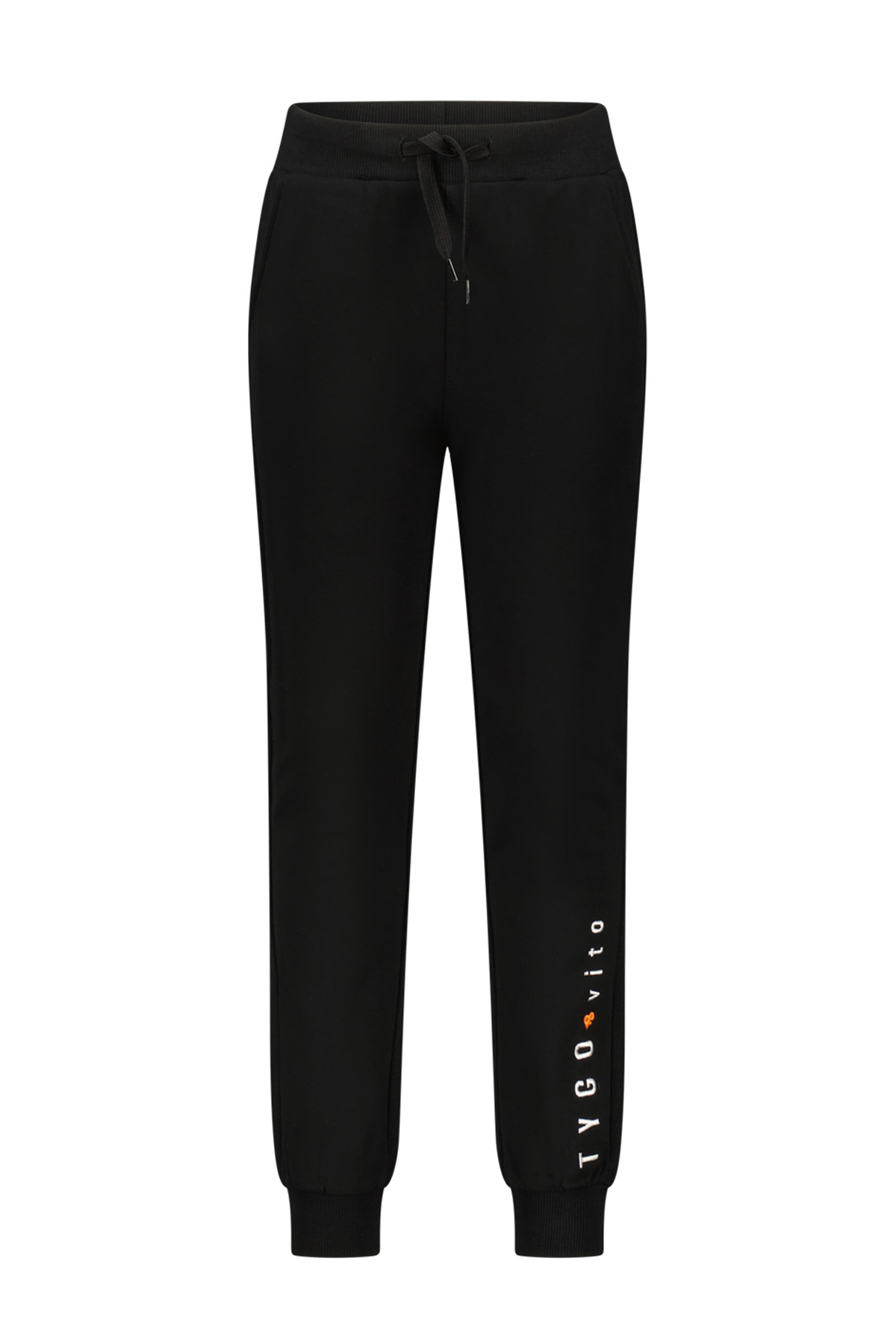 Tygo & Vito winter sweat broek jongens - zwart afbeelding