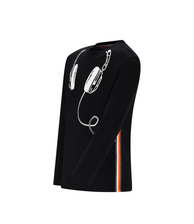 Tygo & Vito winter t-shirt jongens - zwart - Mason - longsleeve