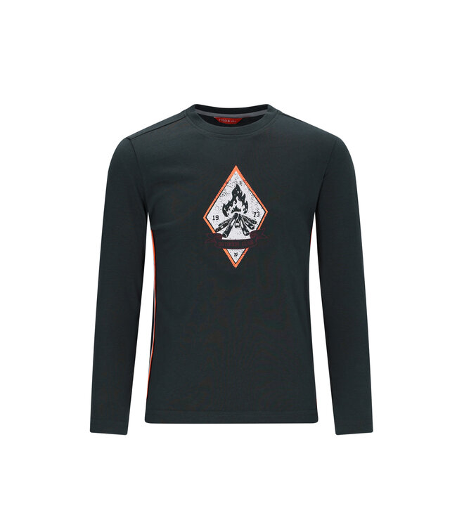 Tygo & Vito winter t-shirt jongens - groen - Mason - longsleeve