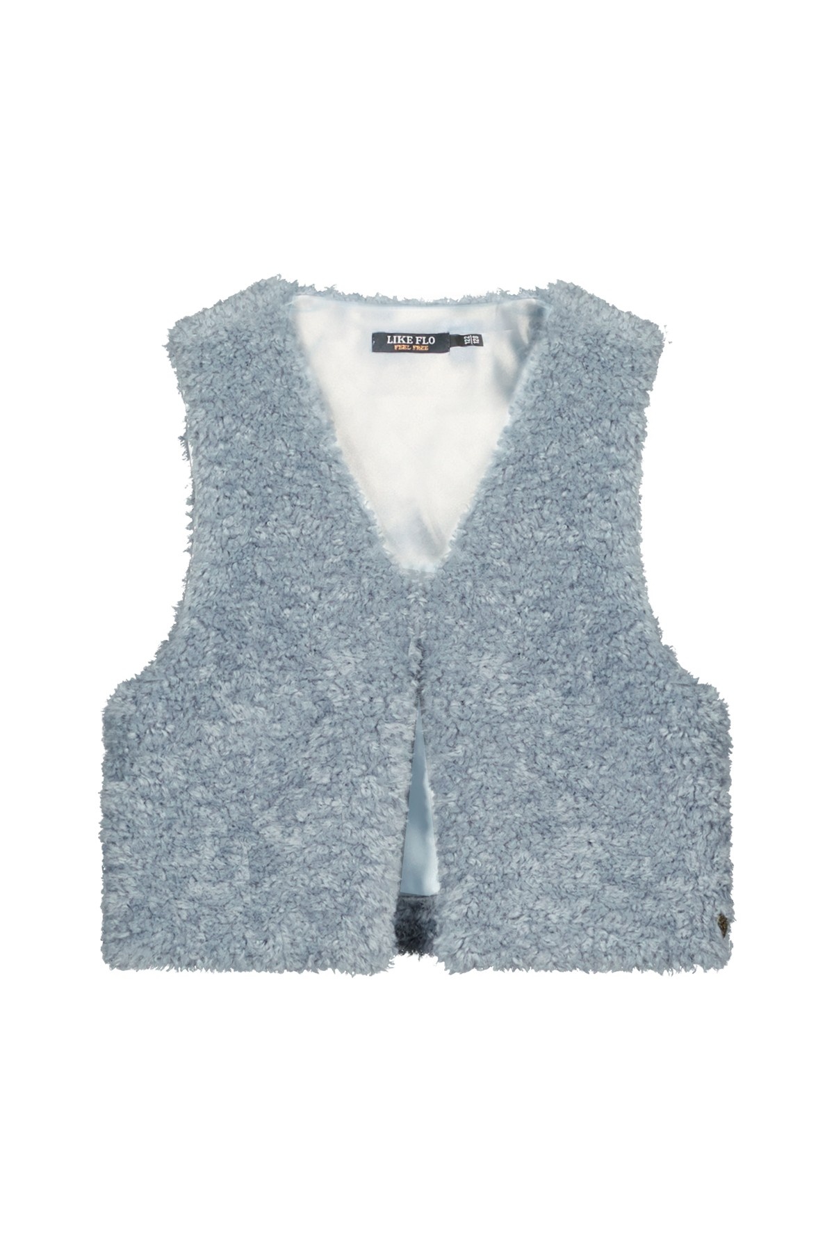 Like Flo winter gilet meisjes - blauw - Diam - fur afbeelding