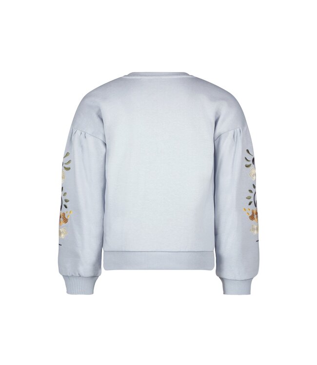 Like Flo winter sweater meisjes - blauw - Danee - print