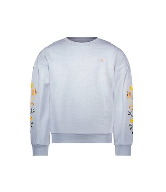 Like Flo winter sweater meisjes - blauw - Danee - print