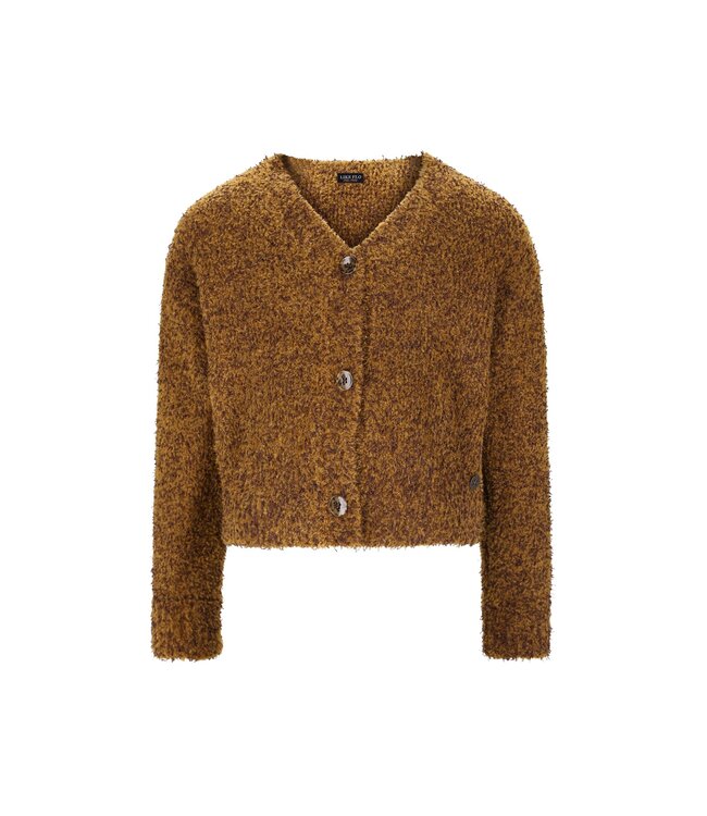 Like Flo winter vest meisjes - geel - Deau - furry