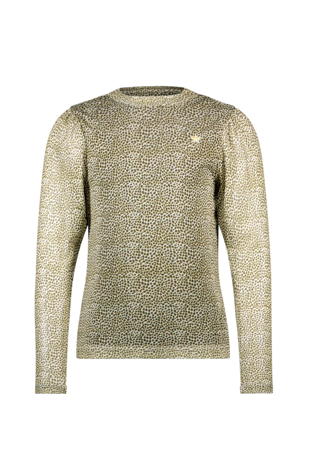 Like Flo winter mesh top meisjes - zand - Estee afbeelding