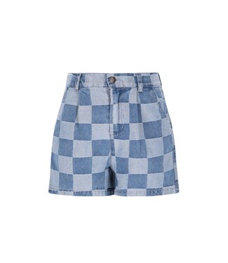 Like Flo winter short meisjes - blauw - Fini - geweven
