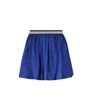 Like Flo winter rok meisjes - blauw - Holly - metallic