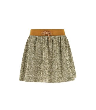 Like Flo winter mesh rok meisjes - zand - Sascha - plisse