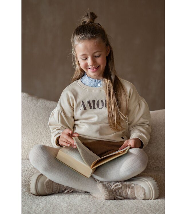 Like Flo winter panty meisjes - beige - Tess