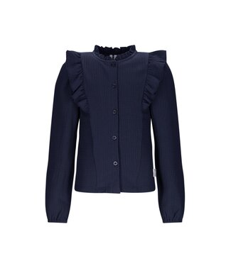 B.Nosy winter blouse meisjes - navy blauw - Beau