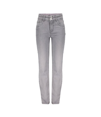 Frankie & Liberty winter jeansbroek meisjes - licht grijs - bootcut fit