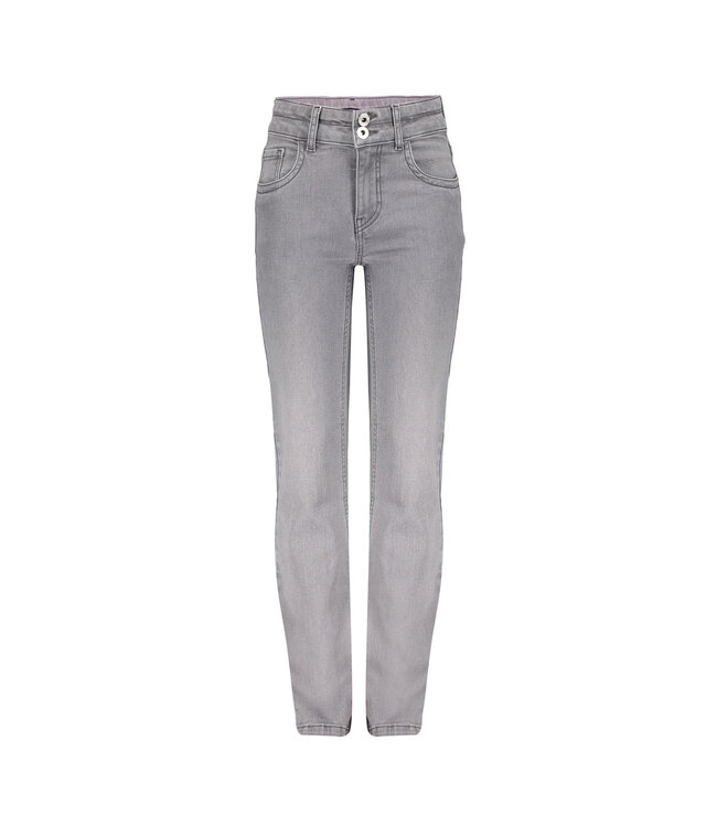 Frankie & Liberty winter jeansbroek meisjes - licht grijs - bootcut fit
